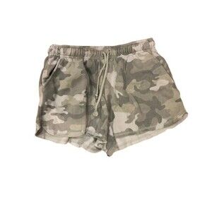 Women's Medium Fleece Shorts Camo Wild Skye